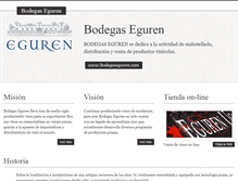 Tablet Screenshot of bodegaseguren.com
