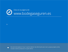 Tablet Screenshot of bodegaseguren.es